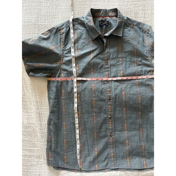 Pendleton Short Sleeve Carson Chambray Shirt XL 100% Cotton - Picture 8 of 9